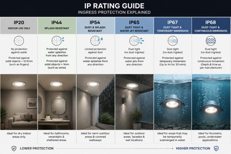 What Does IP Rating Mean for Lighting?